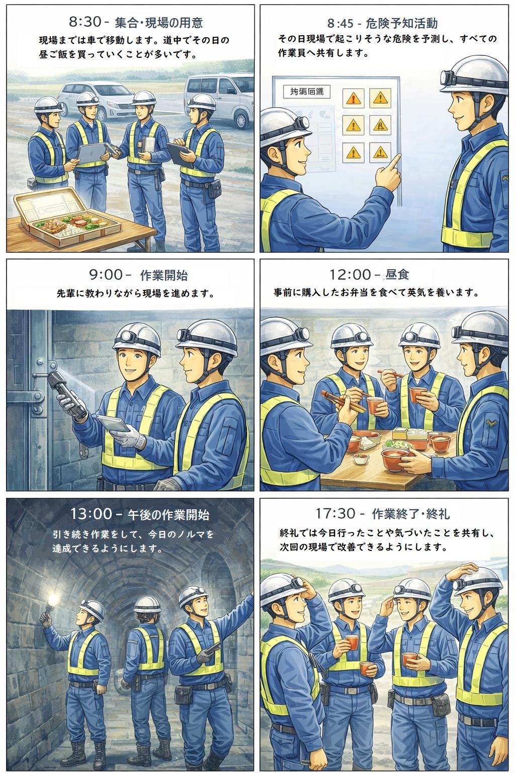 YKさんの一日イメージ図